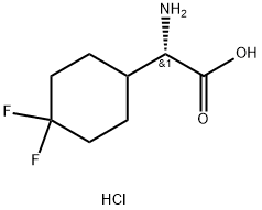 Cloridrato de ácido (2S)-2-amino-2-(4,4-difluorociclohexil)acético
