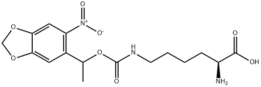 Ácido (2S)-2-aMino-6-((1-(6-nitrobenzo[d][1,3]dioxol-5-il)etoxi)carbonilaMino)hexanóico