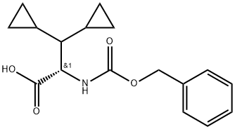 Ácido (S)-2-(((Benziloxi)carbonil)amino)-3,3-diciclopropilpropanoico