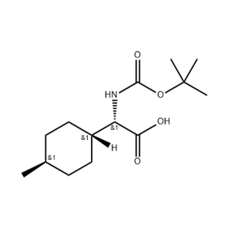 Ácido (S)-2-((terc-Butoxicarbonil)amino)-2-(trans-4-metilciclohexil)acético
