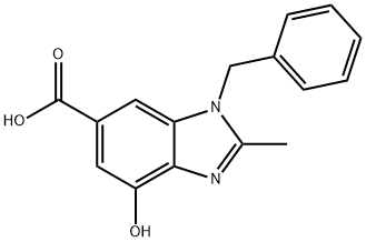 Ácido 1-benzil-4-hidroxi-2-metil-1H-benzo[d]imidazol-6-carboxílico