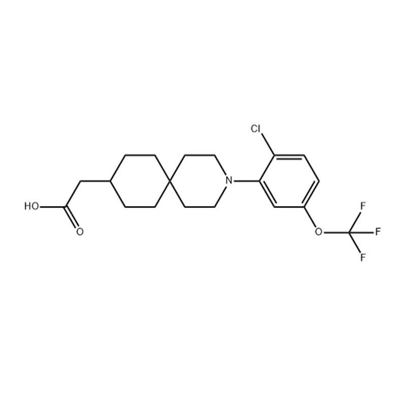 Ácido 3-[2-Cloro-5-(trifluorometoxi)fenil]-3-azaspiro[5,5]undecano-9-acético