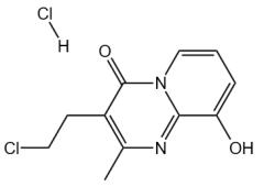 Cloridrato de 3-(2-cloroetil)-9-hidroxi-2-metil-4H-pirido[1,2-a]py rimidin-4-ona