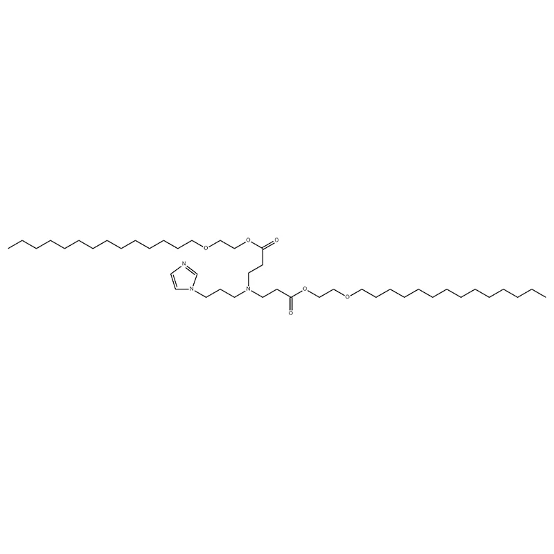 Éster 2-tetradecanoxietílico do ácido 3-[3-imidazol-1-ilpropil-[3-oxo-3-(2-tetradecanoxietoxi)propil]amino]propanóico
