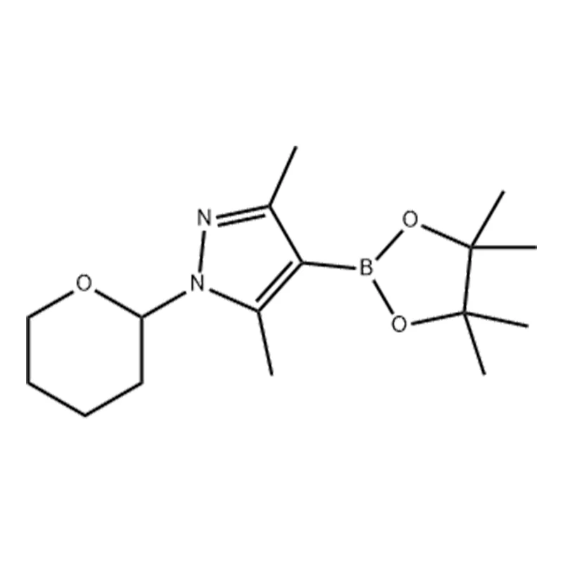 3,5-Dimetil-1-(tetrahidro-2H-piran-2-il)-4-(4,4,5,5-tetrametil-1,3,2-dioxaborolan-2-il)-1H-pirazol