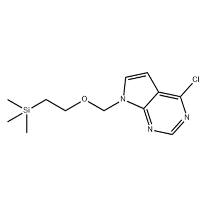4-CLORO-7-((2-(TRIMETILSILIL)ETOXI)METIL)-7H-PIRROLO[2,3-D]PIRIMIDINA