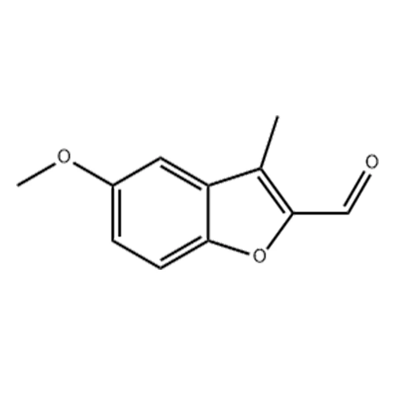 5-metoxi-3-metil-1-benzofuran-2-carbaldeído