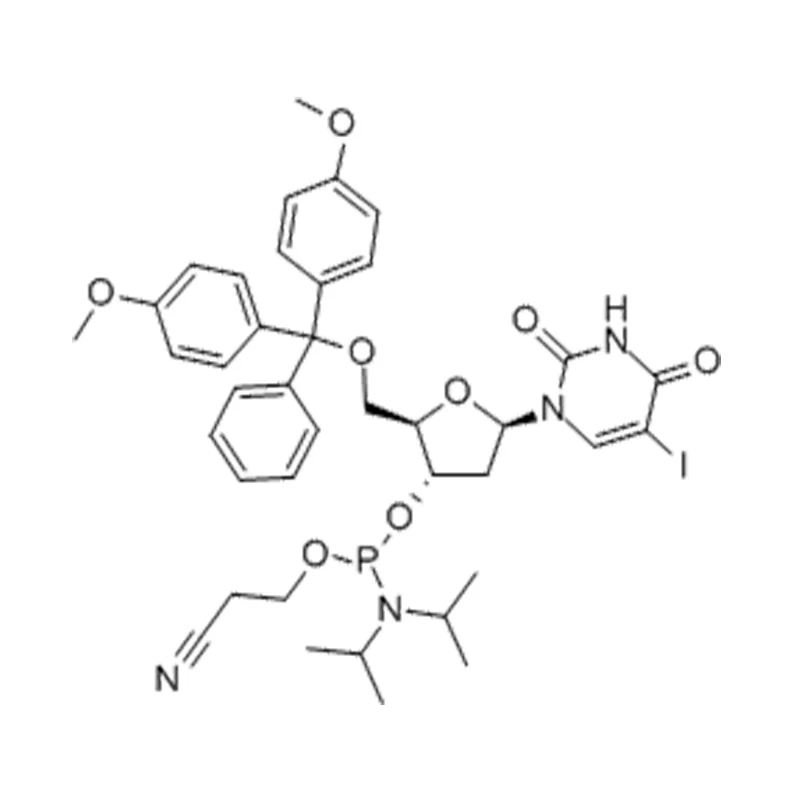 5'-O-DMTr-5-iodo-2'-dU-3'-CED fosforamidita