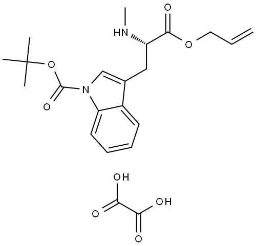 H-N-Me-Trp(Boc)-OAll Oxalato