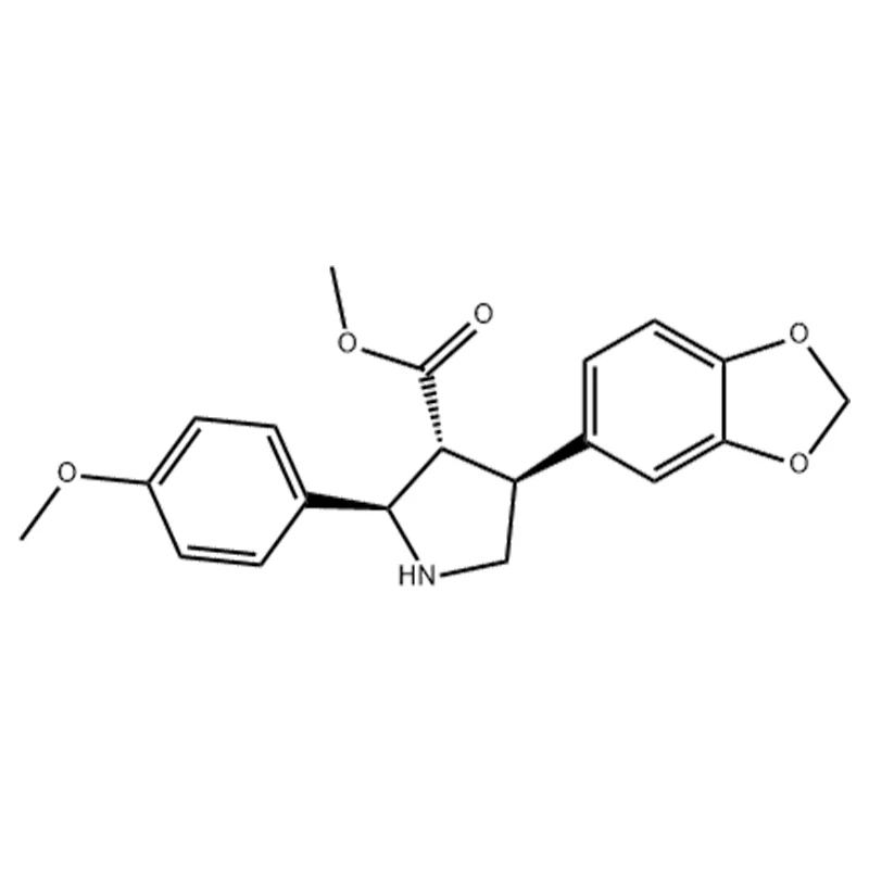 4-(benzo[d][1,3]dioxol-5-il)-2-(4-metoxifenil)pirrolidina-3-carboxilato de metila