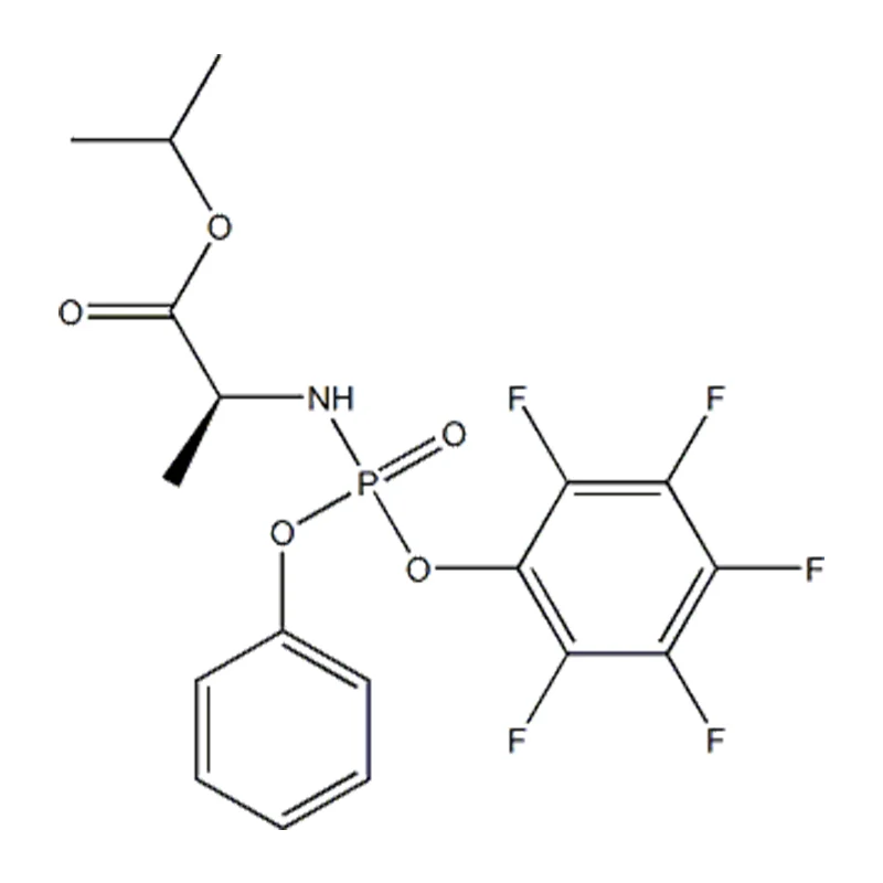 N-[(S)-(2,3,4,5,6-pentafluorofenoxi)fenoxifosfinil]-L-alaninel-Éster metiletílico