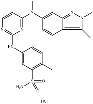 Cloridrato de pazopanibe